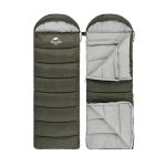 Спальник з капюшоном Naturehike U350 NH20MSD07, (1°C), лівий, коричневий - Зображення 3