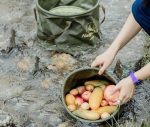 Складане відро для води з ПВХ Naturehike NH20SJ040, 20 л, зелений - Зображення 3