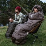 Спальник з капюшоном Naturehike U350 NH20MSD07, (1°C), правий, коричневий - Зображення 7