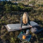 Матрац туристичний надувний одномісний  Naturehike CNK2300DZ013, 185x55x3.5 см, світло-сірий, прямокутний - Зображення 5
