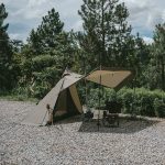 Намет із гострою верхівкою Naturehike CNK2300ZP025, коричневий - Зображення 5