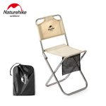 Стілець розкладний Naturehike MZ01 NH18M001-Z, чорний - Зображення 4