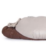 Спальник з натуральним пухом Naturehike Snowbird NH20YD001,p-р L, коричневий 560 г - Зображення 5