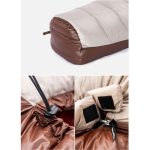 Спальник з натуральним пухом Naturehike Snowbird NH20YD001,p-р L, коричневий 560 г - Зображення 7