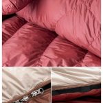 Спальник з натуральним пухом Naturehike Snowbird NH20YD001,p-р L, коричневий 560 г - Зображення 13