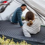 Матрац туристичний надувний одномісний Naturehike CNH22DZ018, надлегкий, 196x64x7 см, чорний, для туризму із мішком для надування - Зображення 5