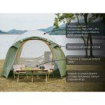 Намет чотиримісний Naturehike KOTA 4 CNK2450WS041, темно-зелений - Зображення 14