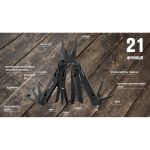 Мультитул Ganzo G303-В, (16 см) 21 функція, чорний + біти та чохол - Зображення 6
