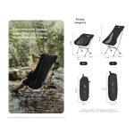 Крісло складане Naturehike Stellaluna L04 CNK2450JJ015, розмір L, алюміній, коричневий - Зображення 8