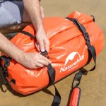 Сумка-баул водонепроникна Naturehike NH20FSB03, 60 л, червона - Зображення 6