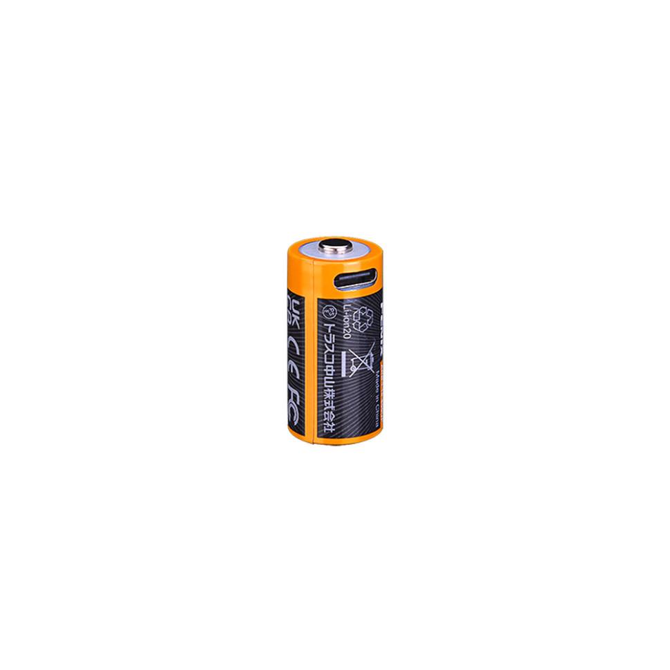 338239.970 Акумулятор 16340 Fenix 800 UP mAh Li-ion Type-C - Зображення 1