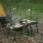 Стіл для барбекю сталевий Naturehike CNK2350CF018, чорний - Зображення 6
