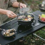 Стіл для барбекю сталевий Naturehike CNK2350CF018, чорний - Зображення 10