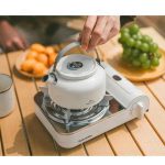 Чайник з керамічним антипригарним покриттям Naturehike CNK2450CF013 0,8 л, алюміній, білий - Зображення 9
