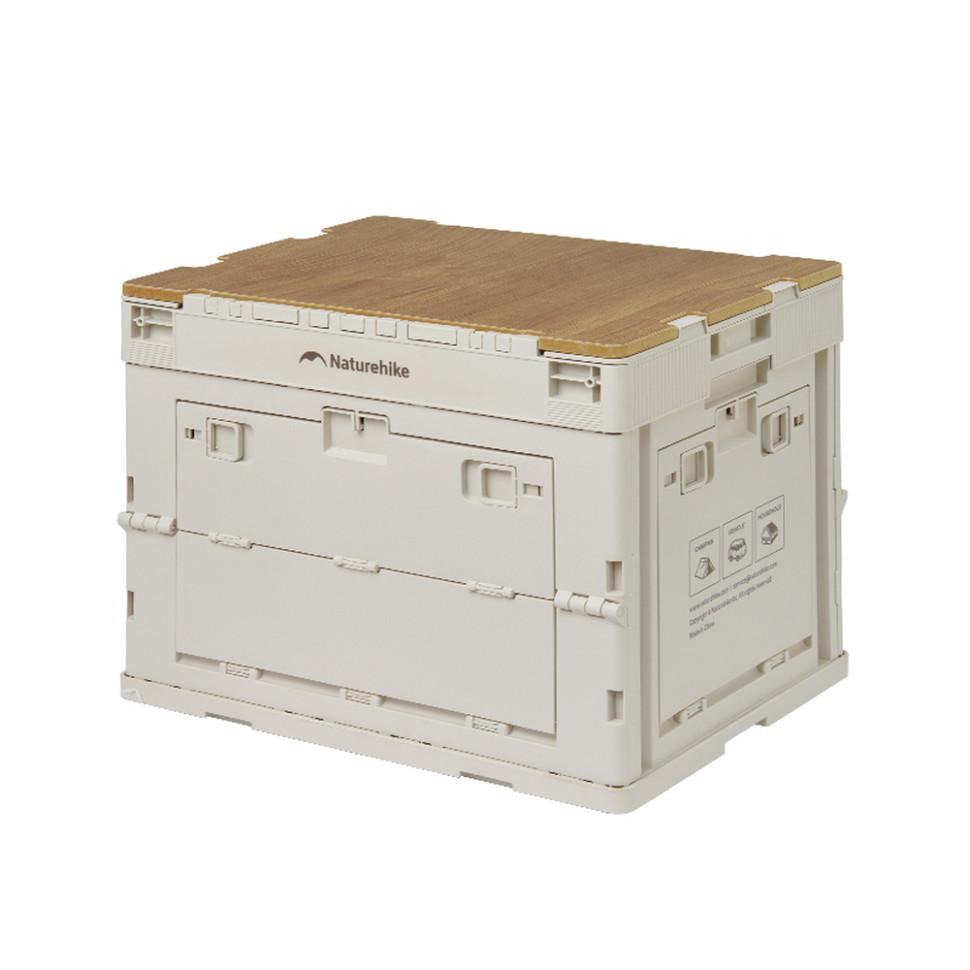 338695.970 Складаний контейнер Naturehike CNK2450XB020, 23 л, бежево-сірий - Зображення 1