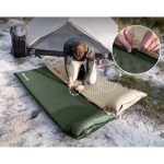 Матрац з подушкою ортопедичний одномісний  Naturehike CNK2450WS020, самонадувний, 200х63х10 см, темно-зелений - Зображення 4
