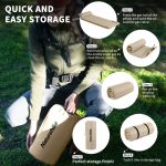 Матрац з подушкою ортопедичний одномісний  Naturehike CNK2450WS020, самонадувний, 200х63х10 см, бежевий - Зображення 5