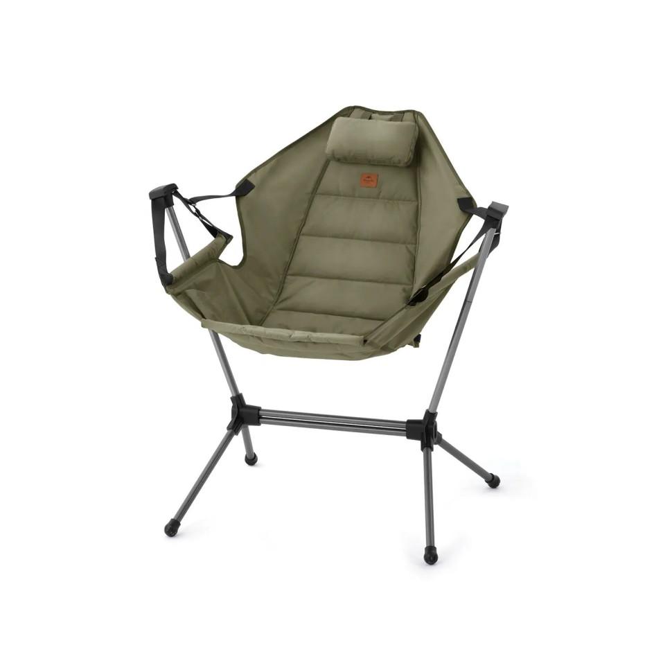 346824.970 Крісло-качалка складане Naturehike NH21JJ004, темно-зелене - Зображення 1
