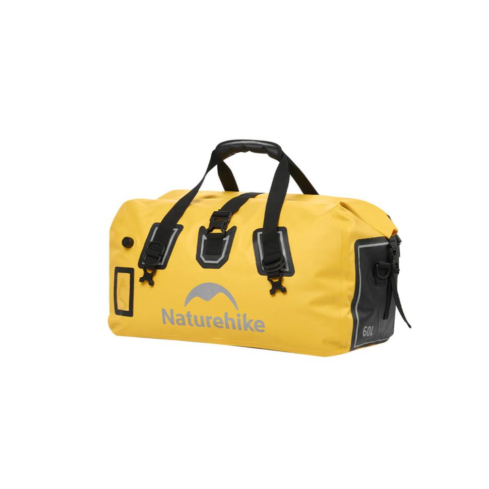 347007.970 Водонепроникна дорожня сумка Naturehike CNK2450XB015, 60 л, жовта - Зображення 1