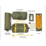 Намет чотиримісний Naturehike KOTA 4 CNK2450WS041, темно-зелений - Зображення 3