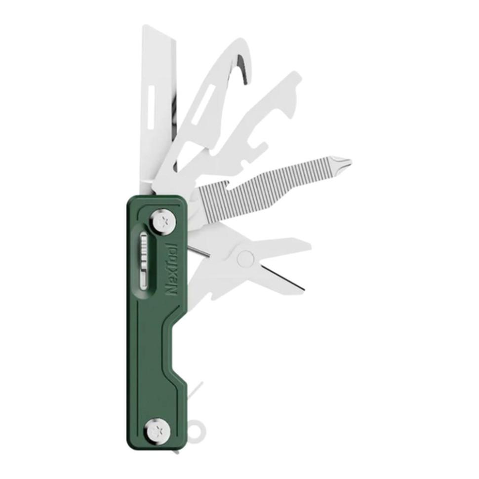 358520.970 Мультитул NexTool Multi Functional Knife, зелений - Зображення 1