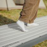 Матрац туристичний надувний одномісний Naturehike CNK2450WS034, 198х68х9.5 см, білий, для кемпінгу із мішком для надування - Зображення 5