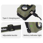 Ліхтар налобний Naturehike CNK2450ZM010, зелений - Зображення 3