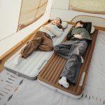 Матрац туристичний надувний одномісний Naturehike CNK2450WS034, 198х68х9.5 см, коричневий, для кемпінгу із мішком для надування - Зображення 4
