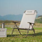 Крісло складане з регульованим нахилом Naturehike CNK2550JJ012, вуглецева сталь, бежевий - Зображення 5