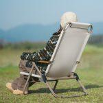 Крісло складане з регульованим нахилом Naturehike CNK2550JJ012, вуглецева сталь, чорний - Зображення 5