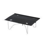 Складаний стіл Naturehike CNK2450JJ024, 31х21 см, алюміній, чорний