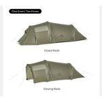 Намет тримісний Naturehike Opalus, UL, CNK2450WS036, темно-зелений - Зображення 13