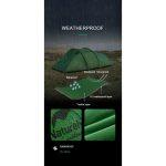 Намет тримісний Naturehike Opalus, UL, NH17L001-L, світло-зелений - Зображення 4