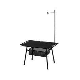 Складаний стіл Naturehike CNK2450JJ025, 60х40 см, алюміній, чорний