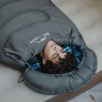 Спальний мішок з капюшоном Naturehike Clear Sky HL500 CNK2450WS042, сірий - Зображення 3