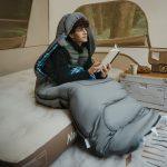 Спальний мішок з капюшоном Naturehike Clear Sky HL500 CNK2450WS042, сірий - Зображення 8