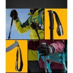 Трекінгова палиця Naturehike NH17D017-D, 56-120 см, чорна - Зображення 5
