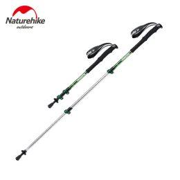 Трекінгова палиця 3-сек. Naturehike Women 6061 AL NH17D001-Z, 57-120 см, алюміній, зелена