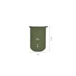 Матрац туристичний надувний двомісний  Naturehike CNK2550WS019, 200х125х6.5 см, синій, для кемпінгу із мішком для надування - Зображення 11