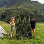 Матрац туристичний надувний двомісний  Naturehike CNK2550WS019, 200х125х6.5 см, зелений, для кемпінгу із мішком для надування - Зображення 7