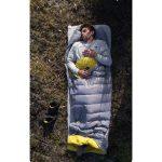 Спальник з натуральним пухом Naturehike CW700 CNK2450WS048, p-р L, чорно-блакитний - Зображення 2