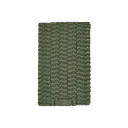 Матрац туристичний надувний двомісний Naturehike CNK2550WS019, 200х125х6.5 см, зелений із вбудованою помпою для надування