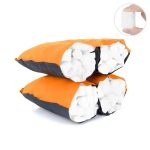 Подушка самонадувна Naturehike Sponge automatic NH17A001-L, жовта - Зображення 4
