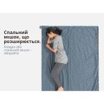 Спальник надлегкий Naturehike Summer LW180 NH21MSD09 правий, (15°C), p-p XL, зелений - Зображення 9