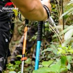 Трекінгова палиця 3-сек. Naturehike Men ST 01 6061 AL NH17D001-Z, алюміній,  чорна - Зображення 5
