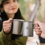Кружка з дерев'яною ручкою 350 мл Naturehike NH21SJ001, нержавіюча сталь - Зображення 3