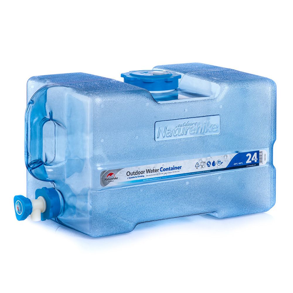 76458.970 Канистра для воды Naturehike Water container PC7 19 л transparent (NH18S018-T) - Зображення 1