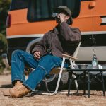 Розкладний стілець Naturehike CNK2300JU012, бежевий - Зображення 3