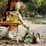 Складаний контейнер для води з ПВХ Naturehike NH20SJ040, 20л, прозорий - Зображення 8