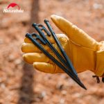 Кілок сталевий Naturehike CNH22ZP018, 20 см, чорний - Зображення 3